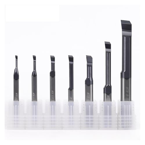 Herramienta de perforación torneado de orificios pequeños MTR carburo HRC55 acero inoxidable 2-8mm 4