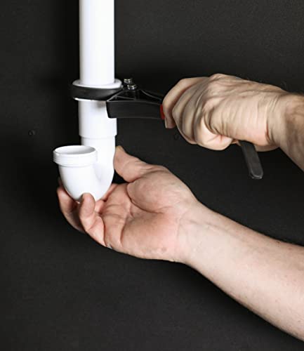 Ares 56034-2-Piece Rubber Strap Oil Filter Wrench Set - Adjustable Up To 4-Inch And 6-Inch Diameter - Non-Marring Slip Resistant Strap Wrench - Ergonomic Tpr Handles #TOP4