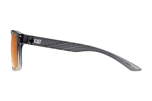 Image of CAT 8017 Men's Polarized Square Sunglasses, UV400 Protection, 58 mm