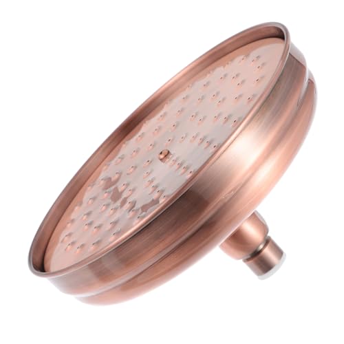 Cabezal de ducha de cobre antiguo: boquilla de baño fácil de instalar, configuración sin herramientas, mejora tu experiencia de baño. Accesorio de baño elegante y diseño elegante