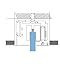 CRL CRL490D 490 Series Satin Anodized Drop Ceiling Mount Sliding Door Kit