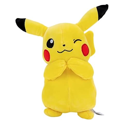 BANDAI - Pokémon - Plüschtier Pikachu - Plüschtier 20 cm - sehr weich - JW95245 Cover
