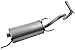 Walker Exhaust Quiet-Flow Stainless Steel 56206 Direct Fit Exhaust Muffler Assembly