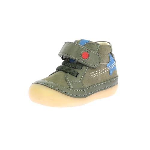 KICKERS Jungen Unisex Kinder SOKISTIC Stiefelette, kaki, 22 EU