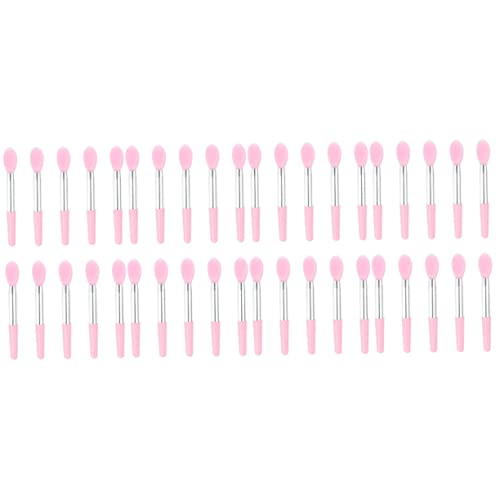 Adocarn 40 Pcs Lip Mask Spoon Lipgloss Sets For Women Silicone Makeup Applicator Makeup Set Silicone Lip Brush Girl Lipstick Applicator Lip Gloss Applicator Women Makeup Brush Makeup Tool #TOP3