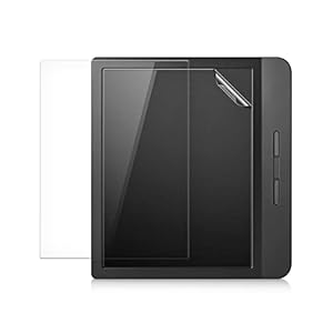 Set 2x Pellicola Protettiva Trasparente eReader Compatibile con Kobo Libra H2O – 2x Clear Protector eReaders – Pellicole Antiurto Antigraffio