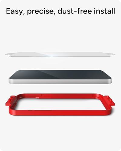 Image of ZAGG Glass+ Samsung Galaxy S25 Edge Screen Protector - Extreme Impact & Shatter Protection, Scratch-Resistant, Smudge-Resistant, Fingerprint Scanner Compatible, InvisibleShield, Easy Installation