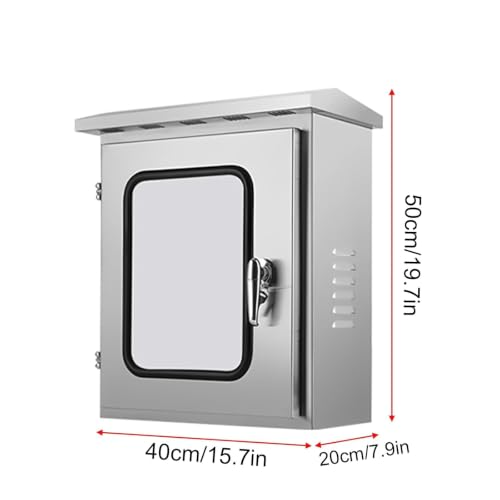 Boite étanche armoire cache compteur électrique extérieur inox - 3