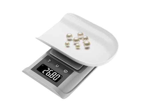 Pocket Digital Scale With Built-In Scale Tray. Sleek And Functional Design Is Convenient And Durable. #TOP5