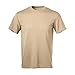 Soffe Mens 3 Pack - USA Poly/Cotton Military Tee, Sand, X-Large
