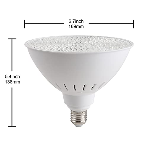 Led Pool Light Bulb Color Change,120V 40W Rgb Pool Lights With Remote Control , Super Bright Energy Saving Led Pool Light For Inground Pool,E26 Replacement Bulb For Fit Pentair And Hayward Fixture #TOP2