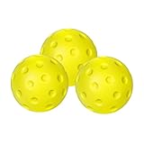 Générique Pickleball Balls for Indoor Games, Indoor Pickleball Ball Set of 6, Pickleball Balls for Indoor Court, Lightweight Indoor Pickleball Balls, Indoor Pickleball Ball for Practice