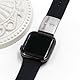 Oneress YA4313 Medizinisches ID-Uhrenband für Apple Watch, graviert, Blutverdünner auf dem Etikett, wasserdicht, Edelstahl, medizinische Warnmarken für Damen und Herren, Weiß