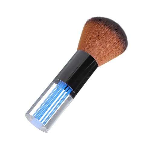 PATKAW 1 Pc Cepillo Para Barba Cepillos Para El Cabello Tijeras De Pelo Limpiador Paraca Agente De Mudanzas Cepillo Para Desenredar El Cabello Peluquería Desteñir Cerda Fibra Artificial