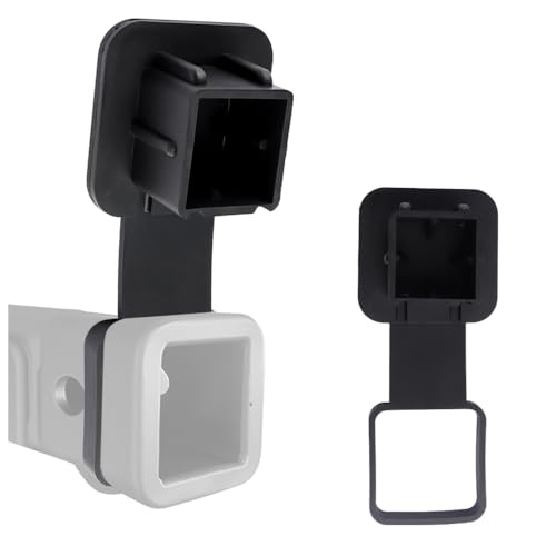Universal Tow Hitch Cover Replacing 2”Hitch,Rubber Dust Cap&Car Decoration,Trailer Hitch Cover...