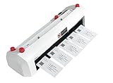 Business Card Cutter, Electric Cutter for 3.5'x2' Card, 110V Automatic Binding Miniature, Adjustable Margin