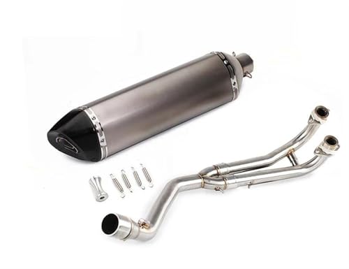 Sistema Completo De Escape Tubo Colector Con Escape Para Yamaha T-MAX Tmax 500 530 T-MAX 500 530 2008-2016 2017 2018 escape(Style 3)
