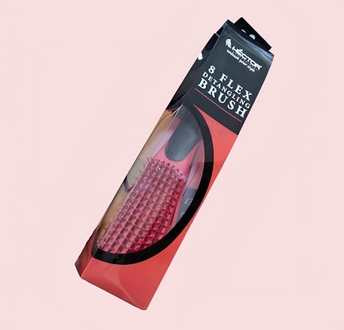 Image of Hector Professional Detangling Brush For Black Natural Hair, Detangler Brush For Curly Hair | Faster N Easier Detangle Wet Or Dry Hair With No Pain