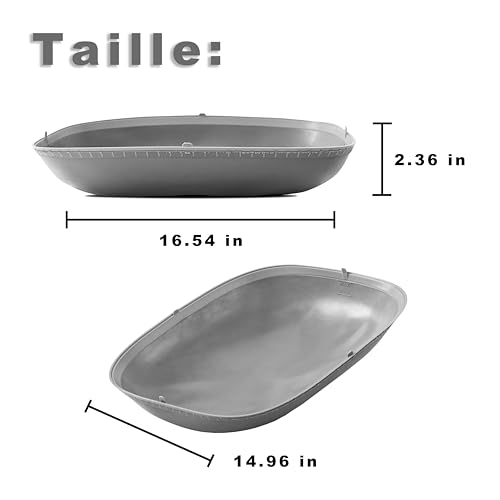 Tapis litière chat silicone facile à nettoyer et imperméable haute résistance - 3
