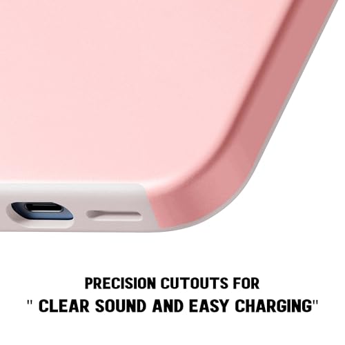 Image of Kratos Soft Silicone Case Cover Compatible with iPhone 17 Pro - Everyday Comfort Protection, Wireless Magnetic Charging Case with Raised Edge Camera & Screen Protection, Shock-Resistant Design