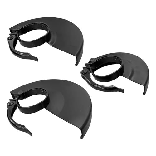 3Pcs Angle Grinder Guard 4 5 6 inch, Metal Adjustable Angle 
