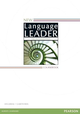 New Language Leader Pre-Intermediate Coursebook: Rees, Gareth, Lebeau ...