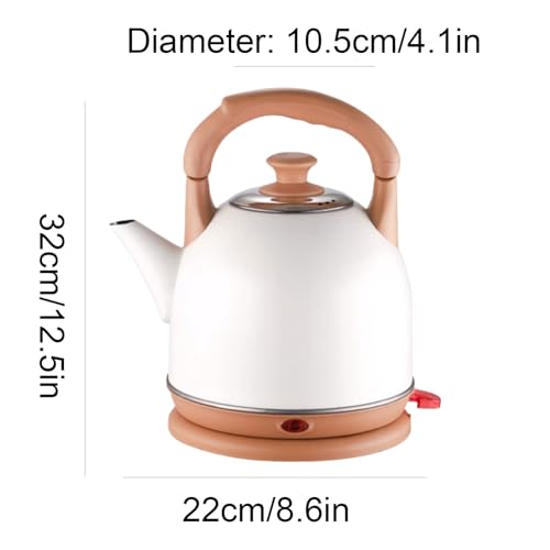Tetera Eléctrica de Acero Inoxidable con Apagado Automático miniatura 2