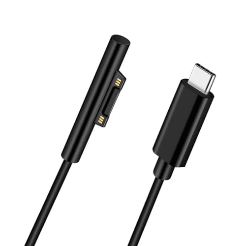 Surface Connect to USB-C Charging Cable 15V/3A Compatible for Microsoft Surfa...