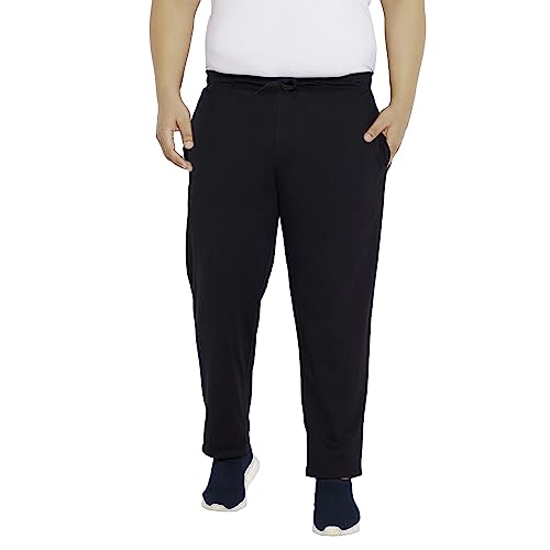 Image of KART BLACK Track Pants for Men | Plain Track Pant | Casual Fit Comfortable Track Pant (Pack of 1)