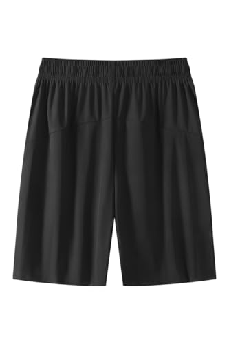 Men's Lightweight Anti-Lost Zippered Pocket Shorts,Drawstring Waist,Breathable Summer Casual Outdoor Gym Athletic Shorts2