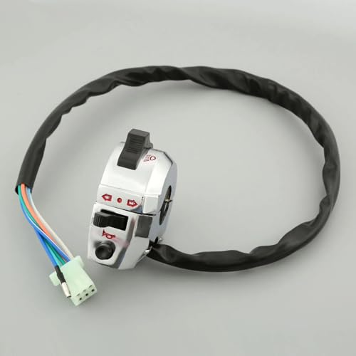 Commodo moto gauche interrupteur pour rénovation phare clignotant Yamaha