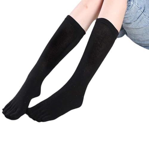 Women's Toe Socks For Running Athletic Cotton Five Finger Socks 4 Pack2