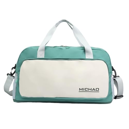 Gym Yoga Travel Bag Multi Functional Sports Duffle Bag For Fitness Workout Weekend Trips(Green)