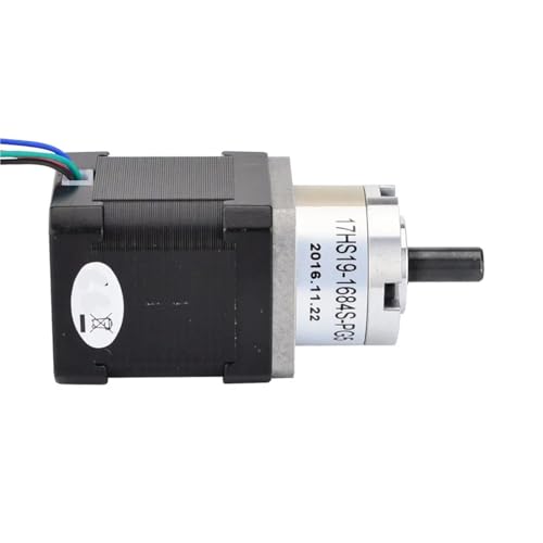 Motor paso a paso Nema 17 con reductor planetario 5:1 y 1.68A para alta precision