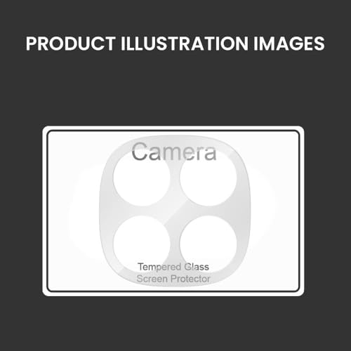 Image of FIRST MART Camera Lens Protector for Redmi Note 15 Pro | 9H Tempered Glass, HD Clear, Scratch Resistant, Anti-Fingerprint, Case-Friendly | Crystal Clear, Pack of 1