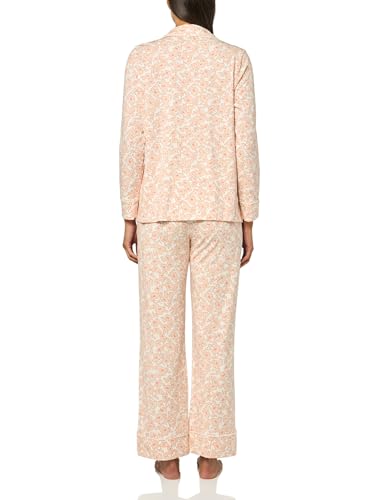 Image of Amazon Essentials Women's Long Sleeve Cotton Modal Pajama Set, Loungewear with Full-Length Bottom