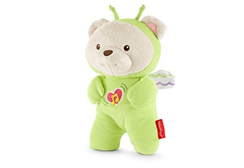 Fisher-Price Butterfly Dreams Deluxe Calming Vibrations Soother, New-born Soft Toy with Calming Vibrations, Sounds, Music, White Noise and Textures, Suitable from Birth