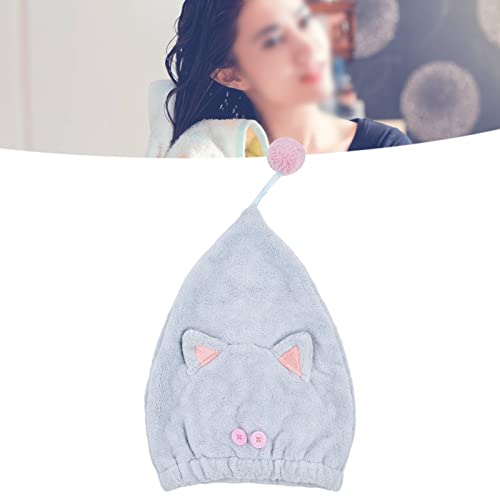 Envoltório de toalha de cabelo, envoltórios de toalha de cabelo para mulheres e homens, chapéu de se