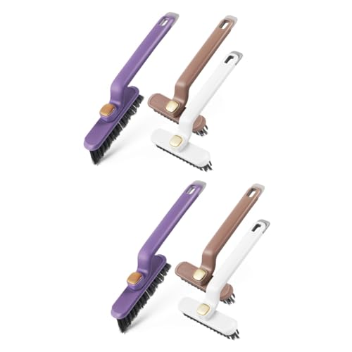 Amosfun 6 Pz Spazzola Rotante Per La Pulizia Spazzola Per La Pulizia Detergente Per Fughe Per Piastrelle Doccia Spazzola Per Fughe Per Doccia Spazzolino Per La Pulizia Plastica