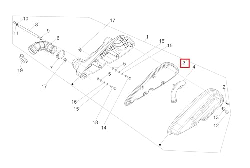 Filtre à air PIAGGIO Beverly 350 pour restaurer l'accélération et protéger le moteur - 6