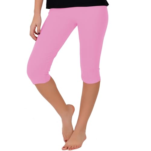 Image of STRETCH IS COMFORT Women's Ultra Buttery Smooth Cotton Leggings, Knee Length Leggings or Shorts | Small to 5X