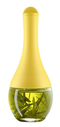 Auerhahn Dressing Shaker Batido, Plastic, Glass, Citrus Yellow, 250 ml Capacity, 2430102436