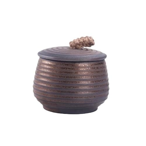 Skrytka słoik pojemnik na kamionkę herbata caddy ceramiczne przechowywanie słoik uszczelniony słoik herbata herbata pojemnik na pokarm w magazynie herbatę
