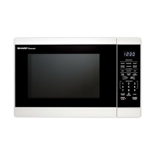 SHARP Countertop Microwave Oven with Removable 12.4' Carousel Turntable, 1100...