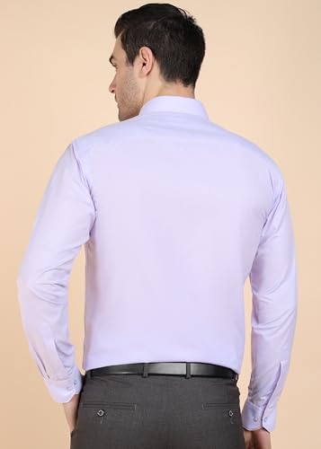 Image of 7-DAYS Men's Premium Formal Shirt - Cotton Blend, Regular Fit, Full Sleeve, with Pocket, Durable & Easy Care - Perfect for Office Wear