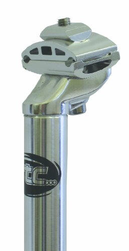 ETC Micro Sattelstütze, verstellbar Silber silber 26,4 x 400 mm