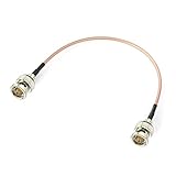 BINGFU SDI-Kabel 3G HD SDI Vedio BNC zu BNC Kabel RG179 75 Ohm Koaxial SDI Kabel 30cm für 4K 1080P 3G HD SDI Kamera Monitor Vedio Recorder SDI zu HDMI Konverter Splitter Hub Überwachungskamera