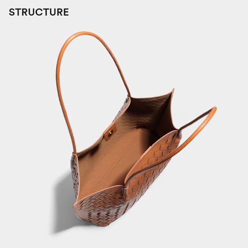Bolso tote tejido artesanal para mujer miniatura 4