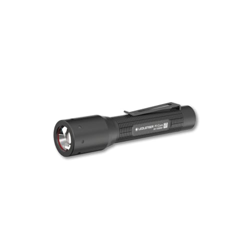 Ledlenser P3 Core | 2021 | Mini Linterna LED, 90lm, 6h de Autonomía, alcance de 110 m, Ligera 42 g, Linterna a Pila AAA, Resistente al Agua IP54, Ideal para Senderismo, Paseo nocturno, Camping