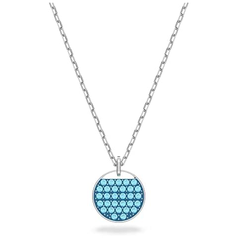 Collar Swarovski Ginger con Cristales de Color Aguamarina Cover